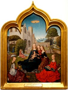 Lisbonne MNAA maitre feuillage broderie ste catherine