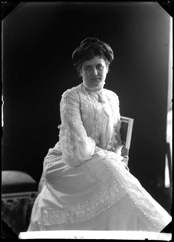 Lisa Ranft, actor, portrait 1904 - SMV - NR020