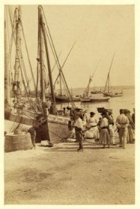 Lisbonne - le port retour de la peche - L.L. LCCN2006683807