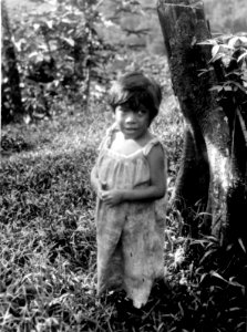 Liten flicka. Veraguas. Panama - SMVK - 004286