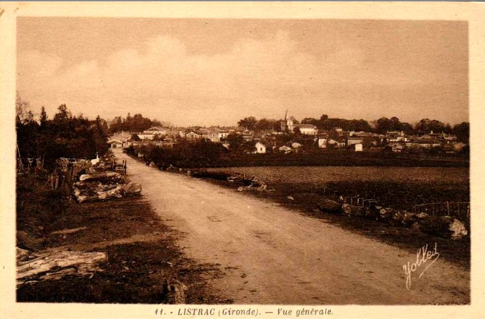 Listrac-Médoc - vue générale 1