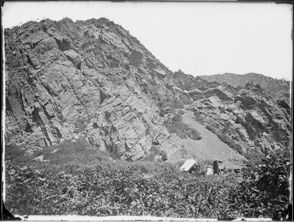 Little Cottonwood Canyon. Wahsatch Mountains, Utah - NARA - 519514