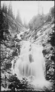 Little Fire Hole Falls. Yellowstone National Park - NARA - 517039