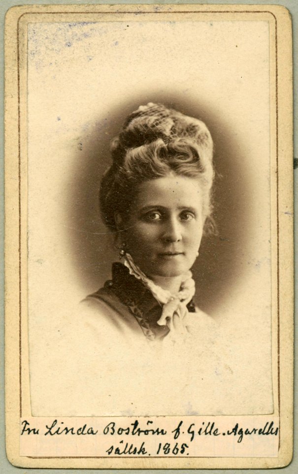 Linda Boström, porträtt - SMV - H1 205