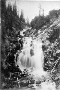 Little Fire Hole Falls, Yellowstone National Park - NARA - 516849