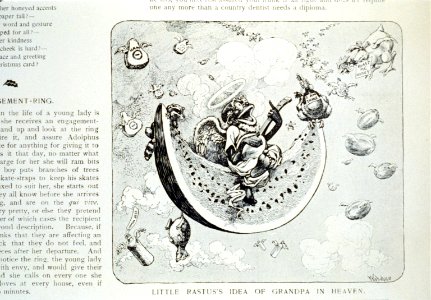 Little Rastus's idea of Grandpa in Heaven LCCN2002720376