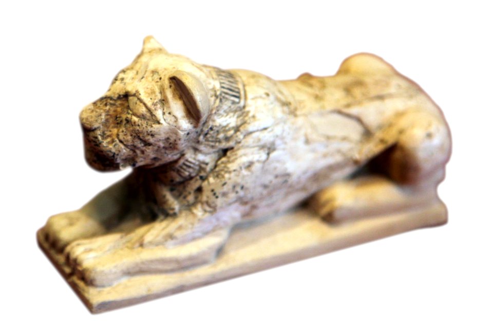 Lion-shaped game counter-E 16670-IMG 0301-white