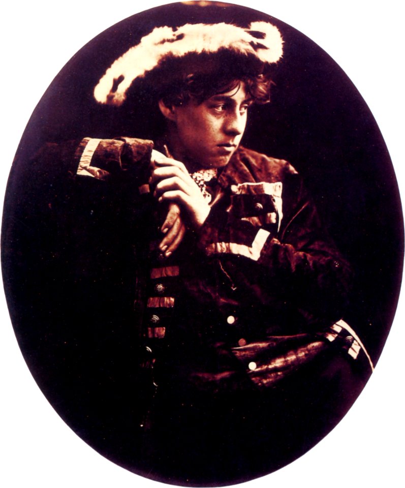 Lionel Tennyson in the character of the Marquis de St Cast, by Julia Margaret Cameron