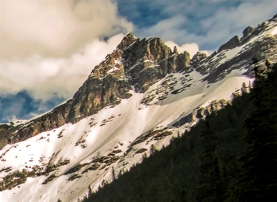 Little Matterhorn from Avalanche Lake