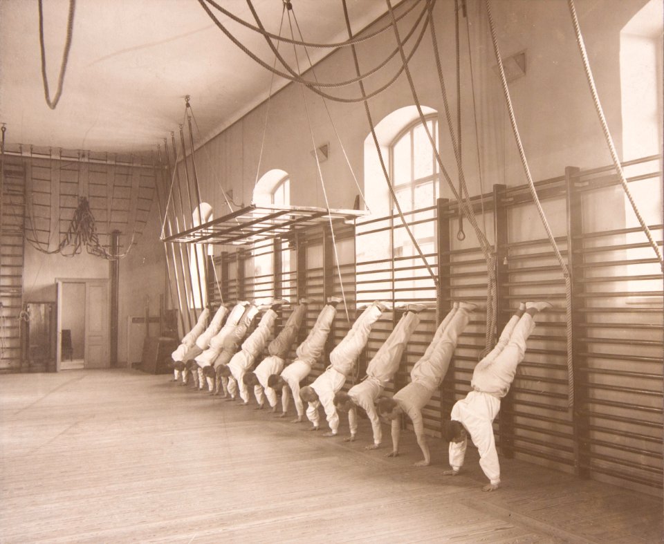 Linggymnastik Gymnastiska Centralinstitutet Stockholm ca 1900 0033