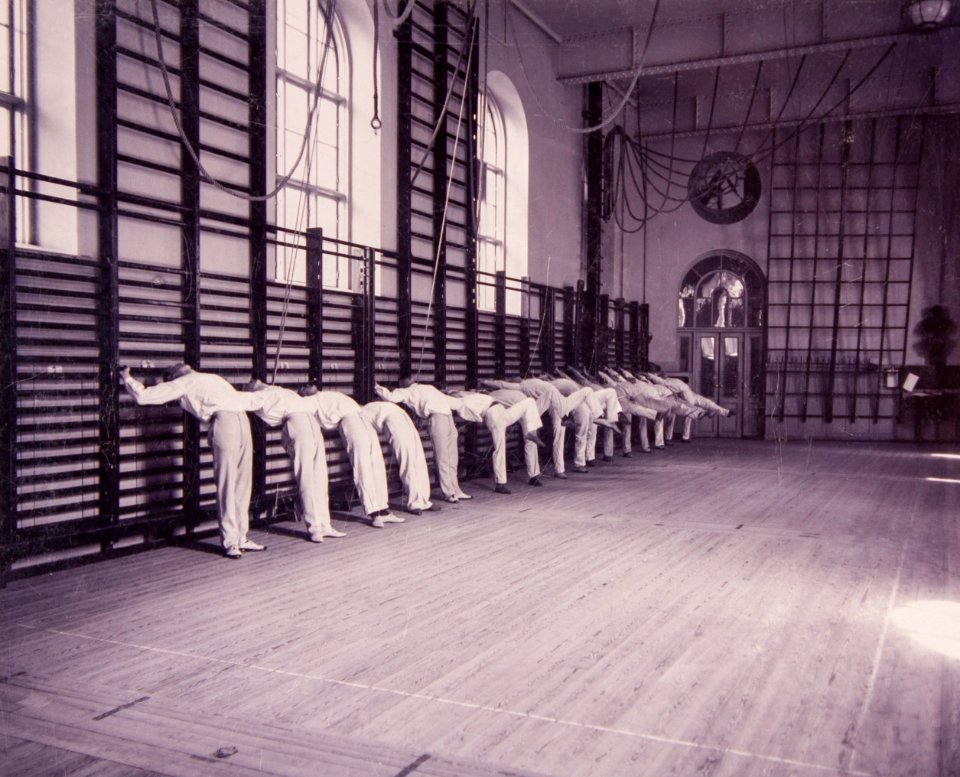 Linggymnastik Gymnastiska Centralinstitutet Stockholm ca 1900 0037