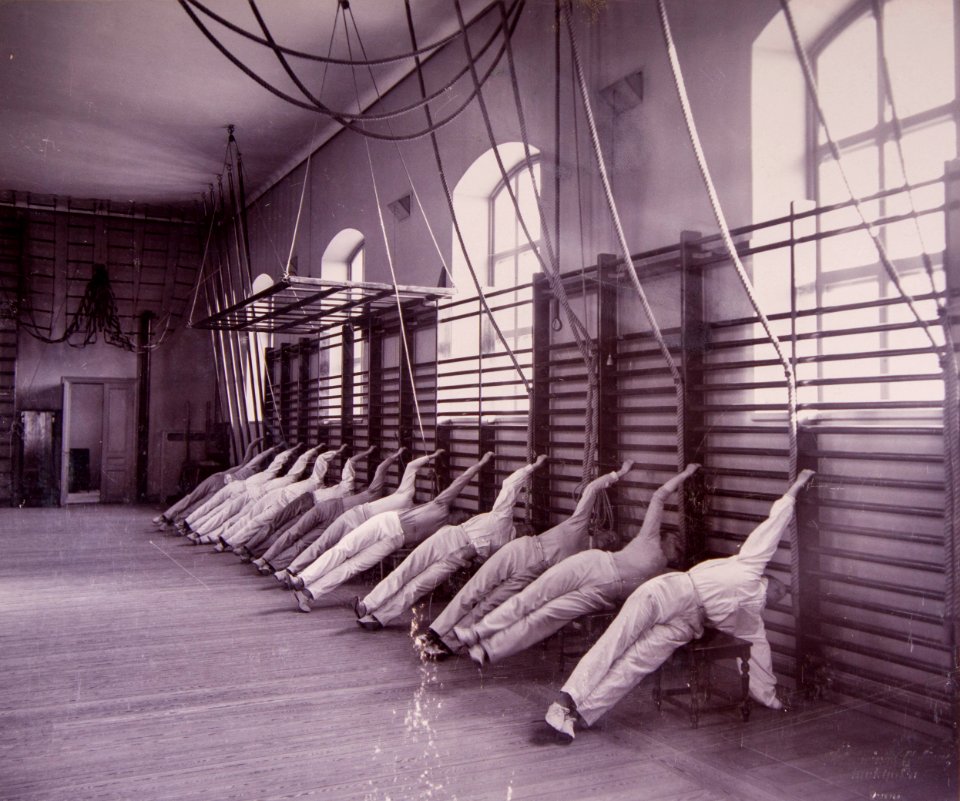 Linggymnastik Gymnastiska Centralinstitutet Stockholm ca 1900 0058
