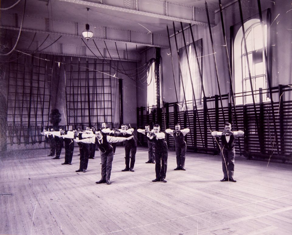 Linggymnastik Gymnastiska Centralinstitutet Stockholm ca 1900 0063