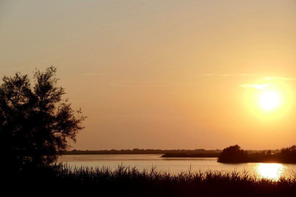 Waters dusk evening