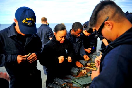Live-fire exercise aboard USS Blue Ridge (LCC 19) 150715-N-TV402-015