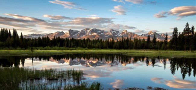 Livingston Range sunset