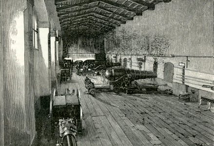 Livorno Accademia Navale Batteria d’esercizio
