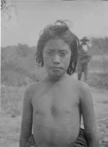 Liten flicka. Sockerfabriken Esperanza, norra Argentina. Sydamerika - SMVK - 004878