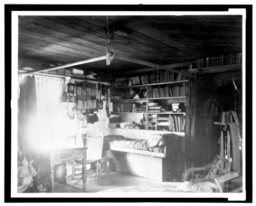 Living quarters at Fort Conger Lake, 1881 LCCN2006676093