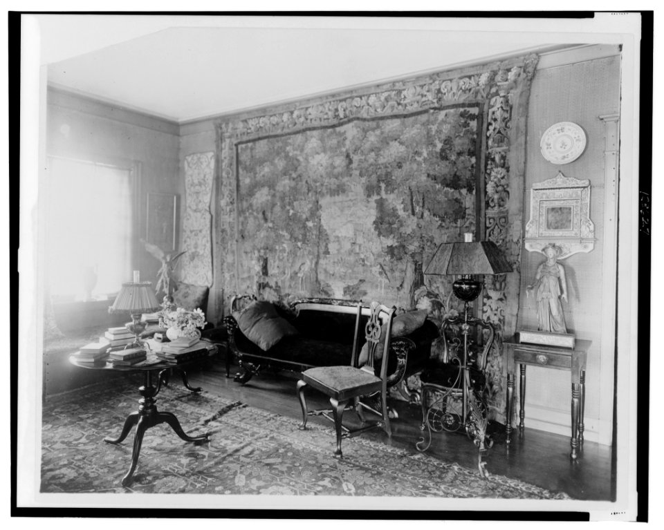 Living room in St. Gaudens, Windsor, Vermont LCCN2001696882