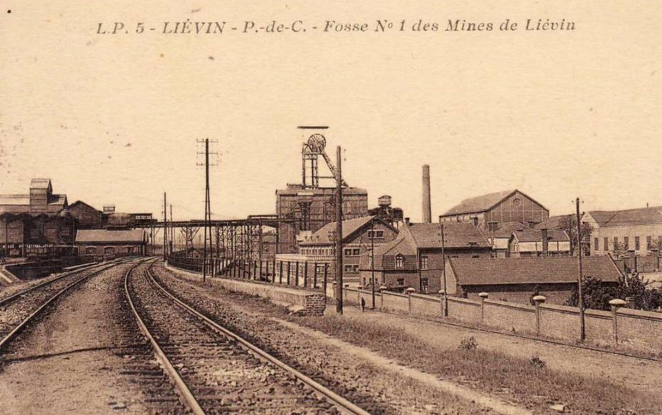 Liévin - Fosse n° 1 - 1 bis - 1 ter des mines de Liévin (E)