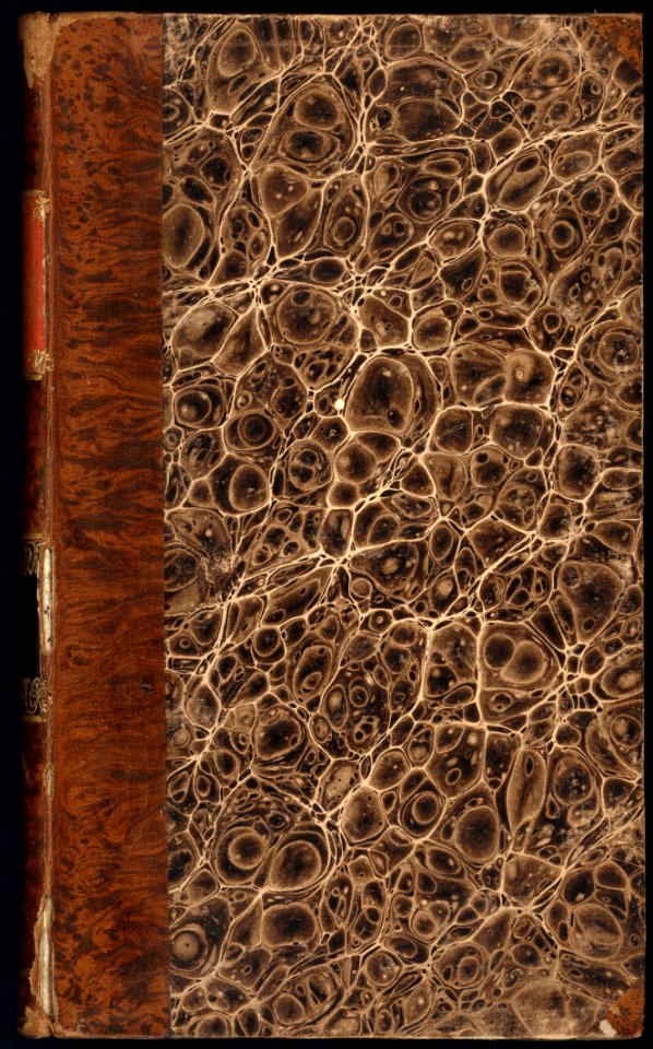 Livius ed. Heusinger vol. 2 (1821), marbled paper on cover