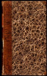 Livius ed. Heusinger vol. 2 (1821), marbled paper on cover