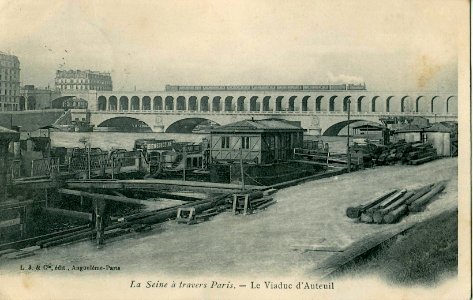 LJ & Cie - La Seine à travers Paris - Le Viaduc d'Auteuil