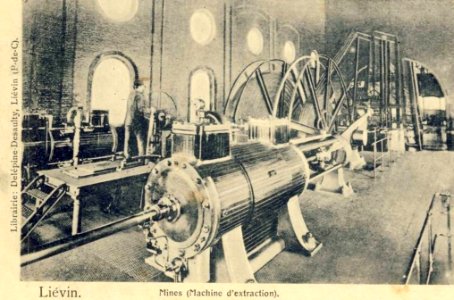 Liévin - Machine d'extraction des mines de Liévin