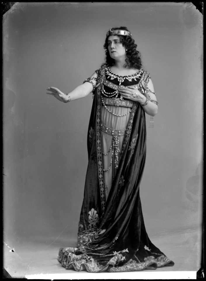 Liva Järnefelt in Aida at Kungliga Operan 1914 - SMV - NJ024