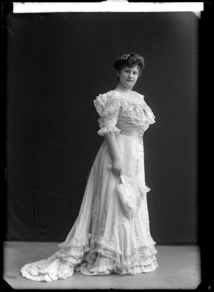Lisa Ranft, actor, portrait 1906 - SMV - NR022