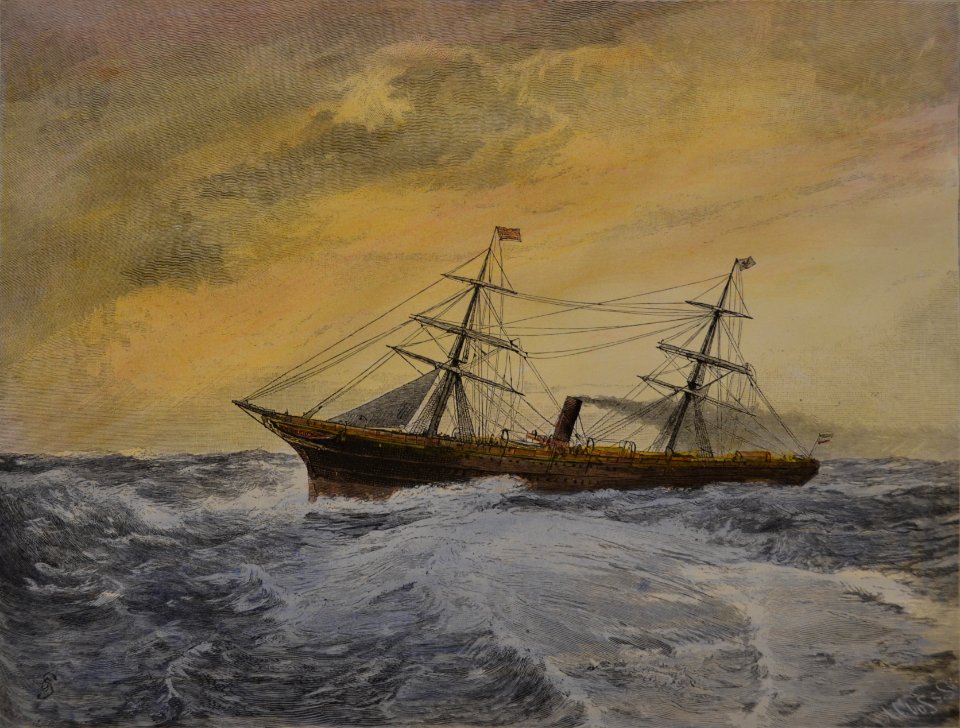 Lloyddampfer von Gustav Schönleber