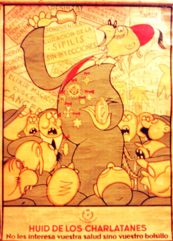Lluís Bagaria.Cartell sífilis 0087