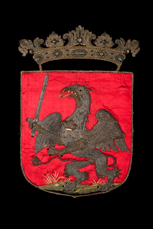 Livlands vapen med grip, 1660 - Livrustkammaren - 108736