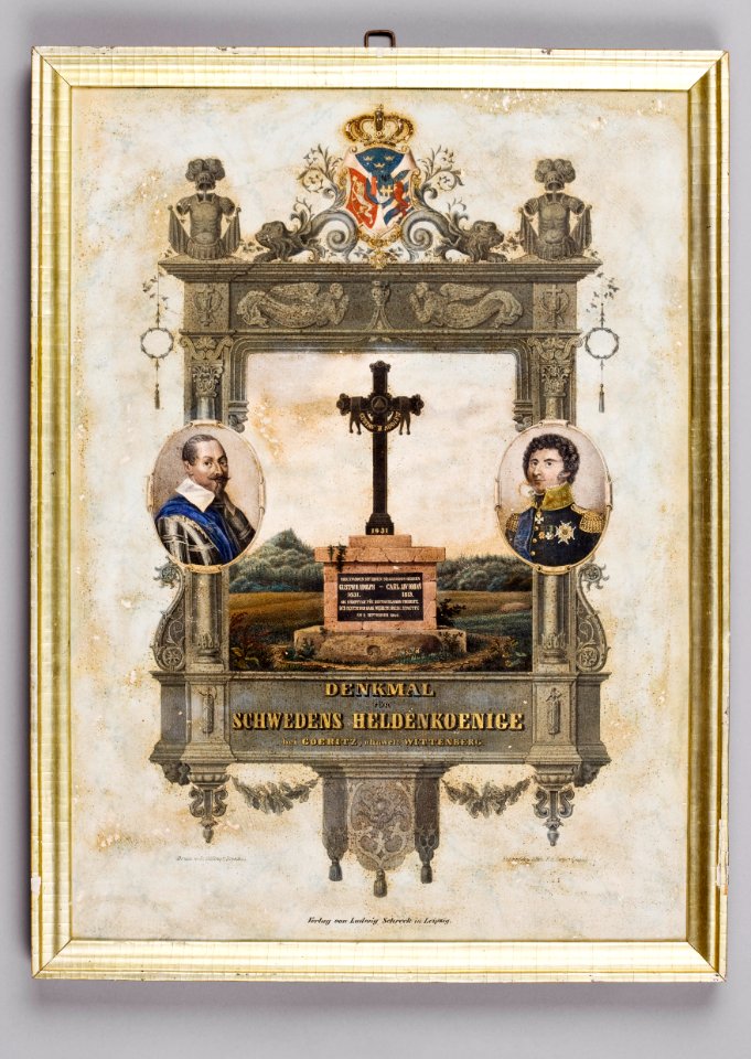 Litografi. Epitafium. Görlitz - Skoklosters slott - 85941