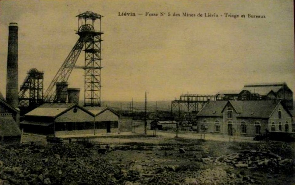 Liévin - Fosse n° 5 - 5 bis des mines de Liévin (A)