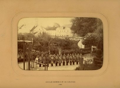 Loches, école normale 2 (J David, 1881) photo