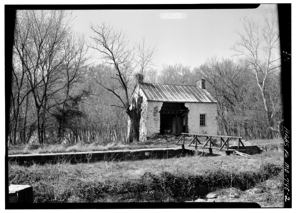 Lock 27 and Lockhouse from HABS(LOC)