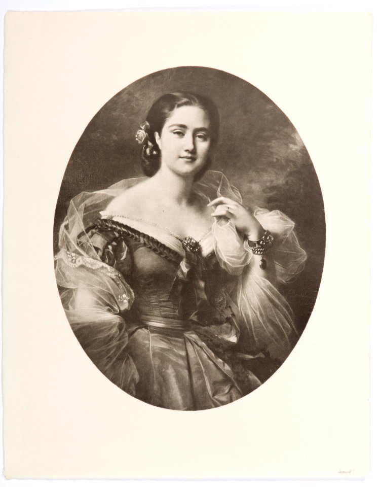 Ljustryck av familjeporträtt - Hallwylska museet - 104938