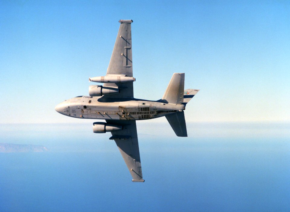 Lockheed S-3B Viking of VS-35 in flight on 23 January 1995 (6655041)
