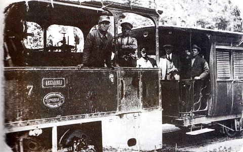 Locomotiva tram acciaioli