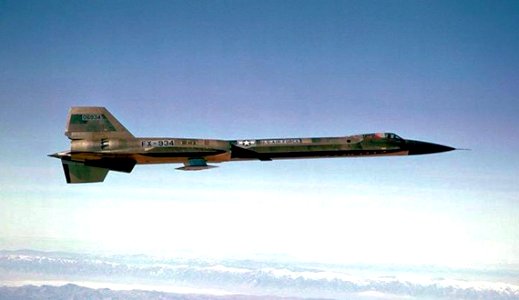 Lockheed YF-12A 60-6934 In Flight