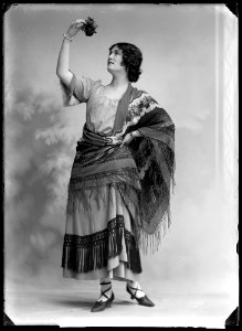 Liva Järnefelt in Carmen at Kungliga Operan 1914 - SMV - GJ052
