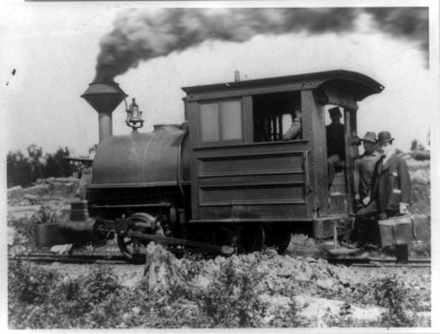 Locomotive on the Mesabi Range in northeast Minnesota, 1903 LCCN90706227
