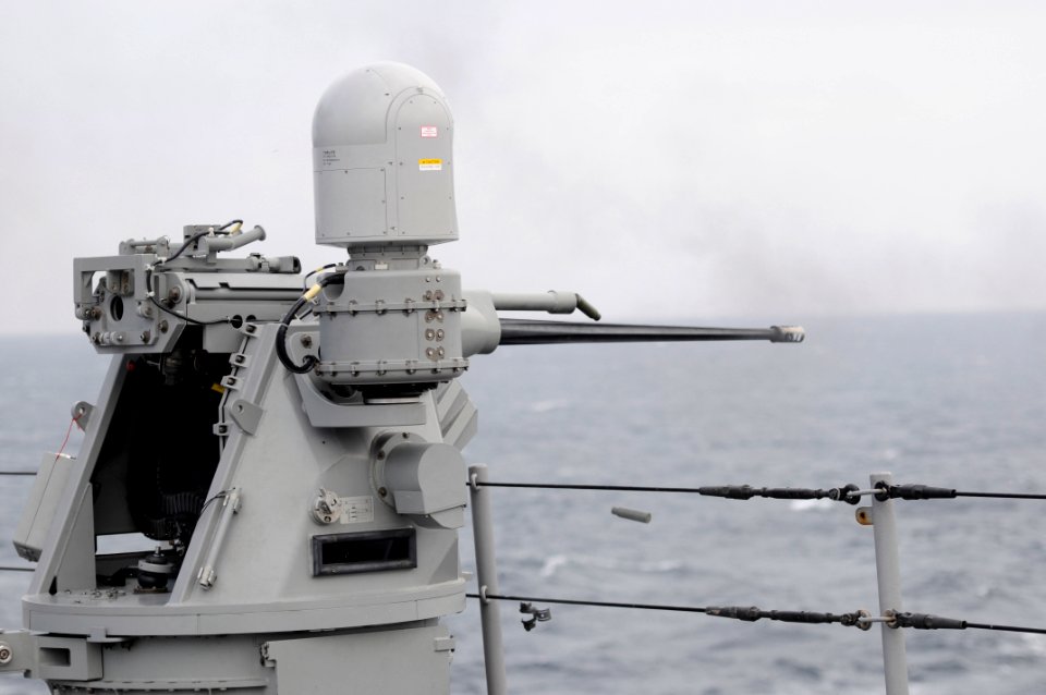 Live-fire-sea and anchor exercise aboard USS Blue Ridge 130204-N-NN332-069