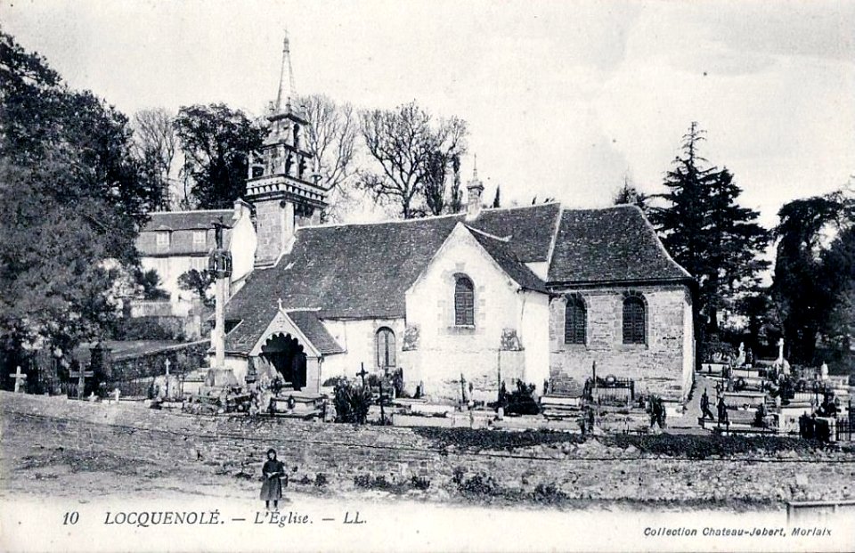 Locquenolé carte postale ancienne
