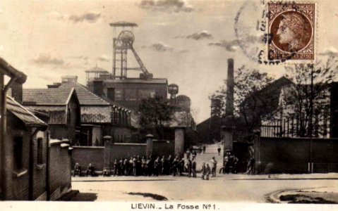Liévin - Fosse n° 1 - 1 bis - 1 ter des mines de Liévin (B)