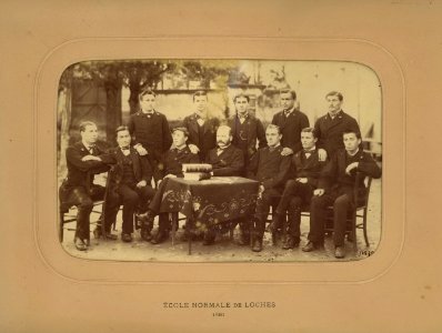 Loches, école normale 1 (J David, 1881) photo