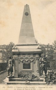 LL - Paris - 567 - Cimetière du Père-Lachaise - Monument des soldats des Armées de Terre et de Mer