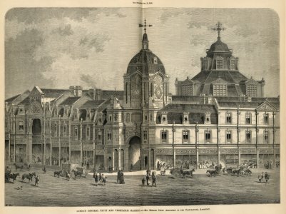 London central fruit and vegetable market - Mr. Horace Jones (architect to the corporation) architect - B. Sly ; A. Berry, sc. LCCN2006686182